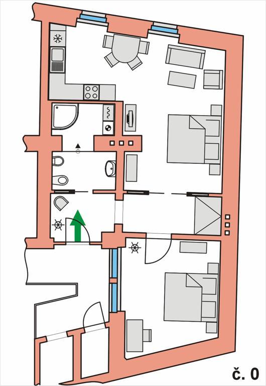 Apartment No 0A Anenska 13 - Stare Mesto Prag Exterior foto